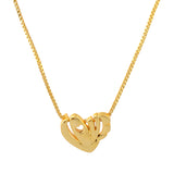 Valentine's Day Heart Of Love Pendant Necklace