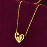 Valentine's Day Heart Of Love Pendant Necklace