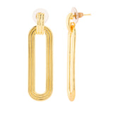 Trendy Earrings Fluted Dangler Earrings