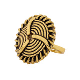 Woven Wonders Swirled Ring