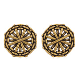 Woven Wonders Intertwined Stud Earrings