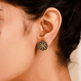 Woven Wonders Intertwined Stud Earrings