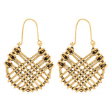 Woven Wonders Interlinked Dangler Earrings