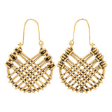 Woven Wonders Interlinked Dangler Earrings