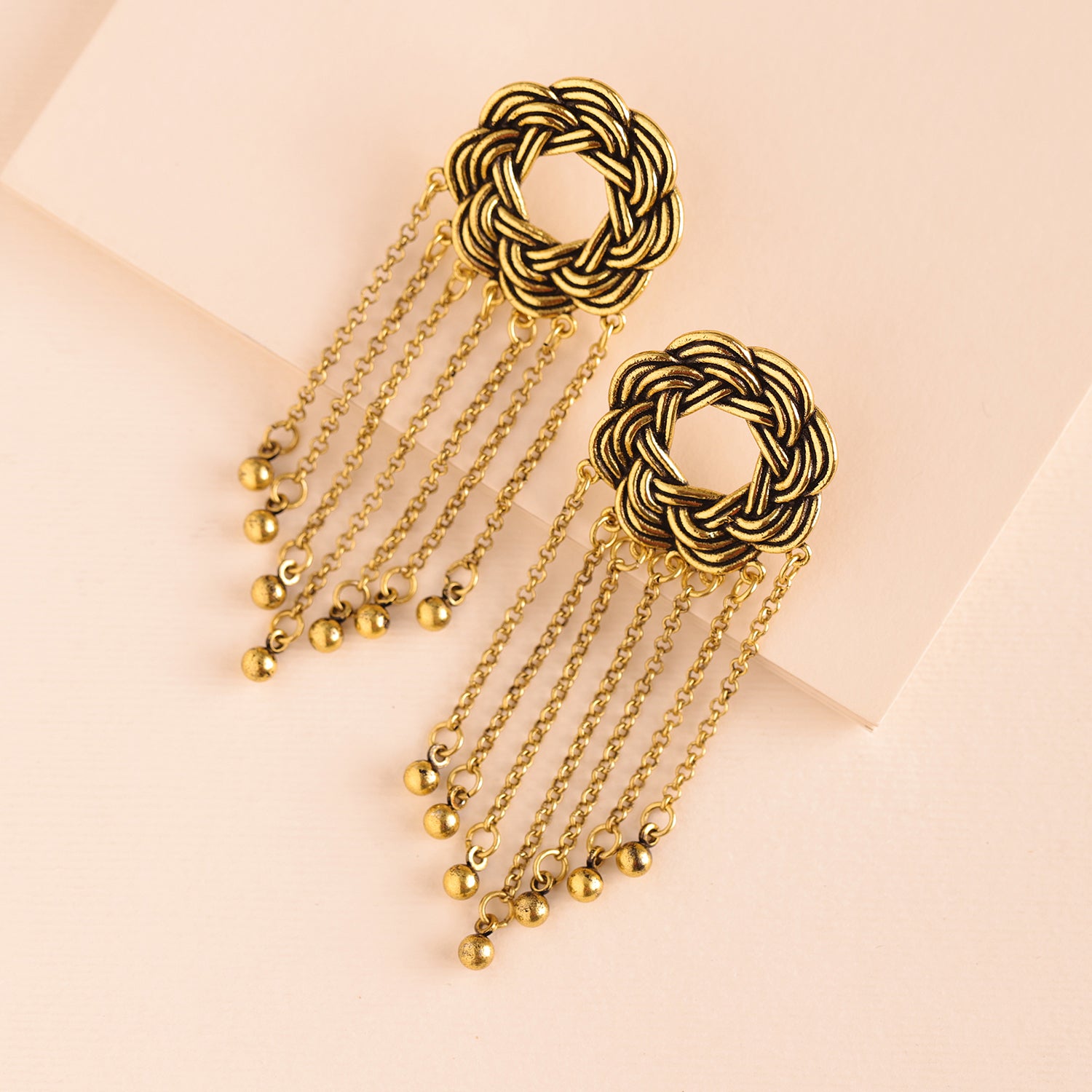 Woven Wonders Intertwist Dangler Earrings