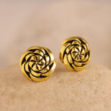 Woven Wonders Twisted Stud Earrings