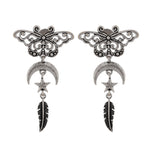 Boho Tribe Whispering Wings Oxidised Earrings