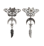 Boho Tribe Whispering Wings Oxidised Earrings