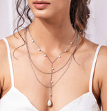 Boho Tribe Coastal Nomadic Layered Necklace