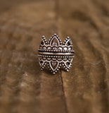 Boho Tribe Nomad Oxidised Ring