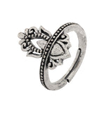 Boho Tribe Free Sprit Oxidised Ring