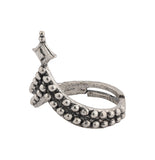 Boho Tribe Starlit Oxidised Ring