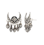 Boho Tribe Celestial Drop Oxidised Stud Earrings