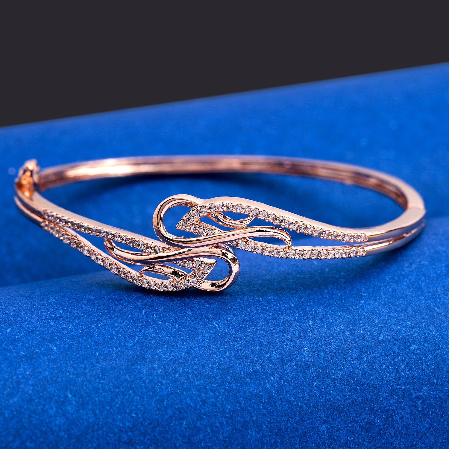 Buy Rose Gold Bracelets & Bangles for Women by VOYLLA Online | Ajio.com
