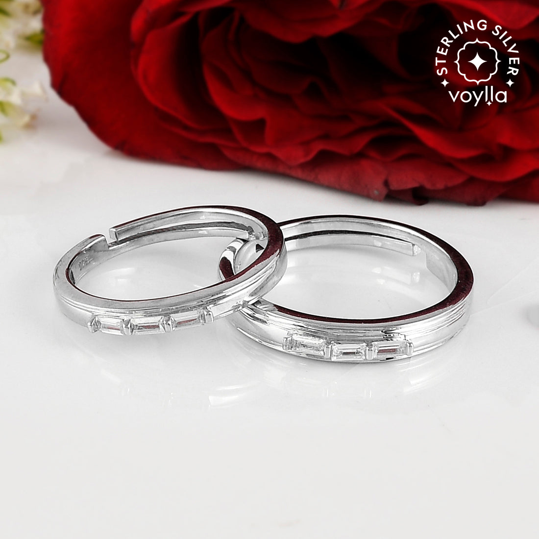 Purchase the High-Quality Men's 925 Silver Wedding Rings | GLAMIRA.com