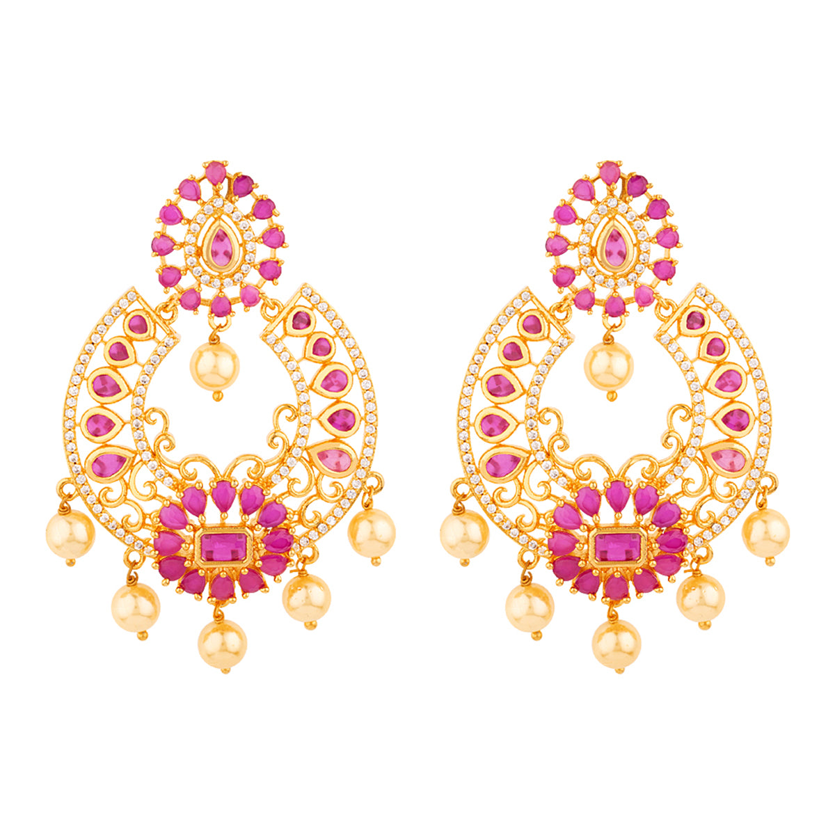 Buy Malabar Gold Earring ERNOSA043 for Women Online | Malabar Gold &  Diamonds