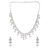 Sparkling Elegance Opulent Teardrop and Marquise Cut CZ Jewellery Set