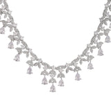 Sparkling Elegance Opulent Teardrop and Marquise Cut CZ Jewellery Set