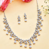 Sparkling Elegance Opulent Teardrop and Marquise Cut CZ Jewellery Set