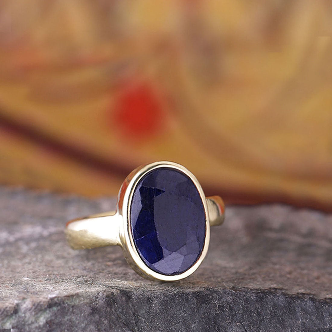 Amazon.com: Ramneek Jewels Divya Shakti 7.25-7.50 Carat Blue Sapphire Ring ( Nilam/Neelam stone Silver Ring) 100% Original AAA Quality Gemstone (5.75) :  Arts, Crafts & Sewing