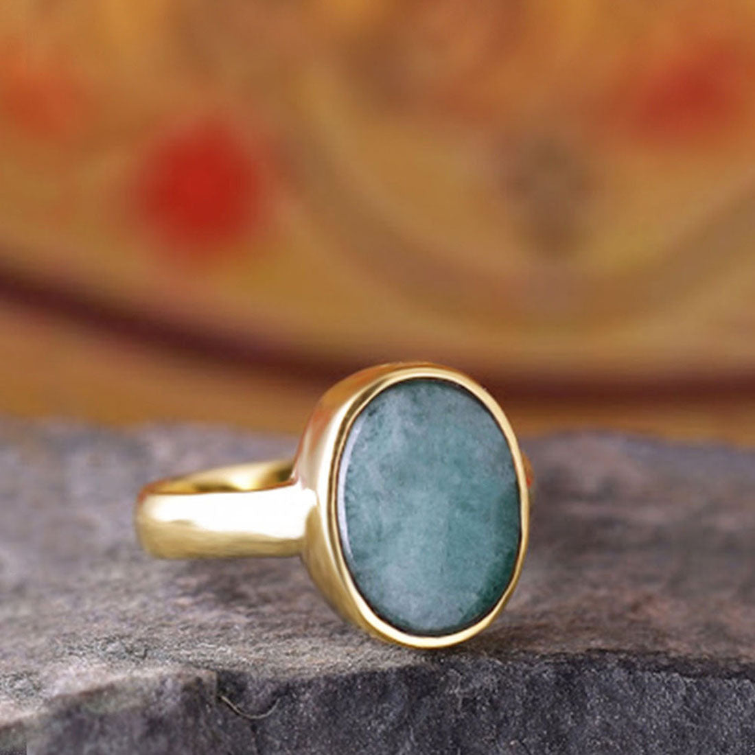 Buy Gemstone Industry Attractive Emerald Stone Ring Original Certtified Panna  Ratna Ki Anguthi Premium Pachu Stone Ring For Men Green Emerald Markatham  Ring Emerald Shape Rashi Ratnपन्ना रत्न ओरिजिनल रिंग at Amazon.in