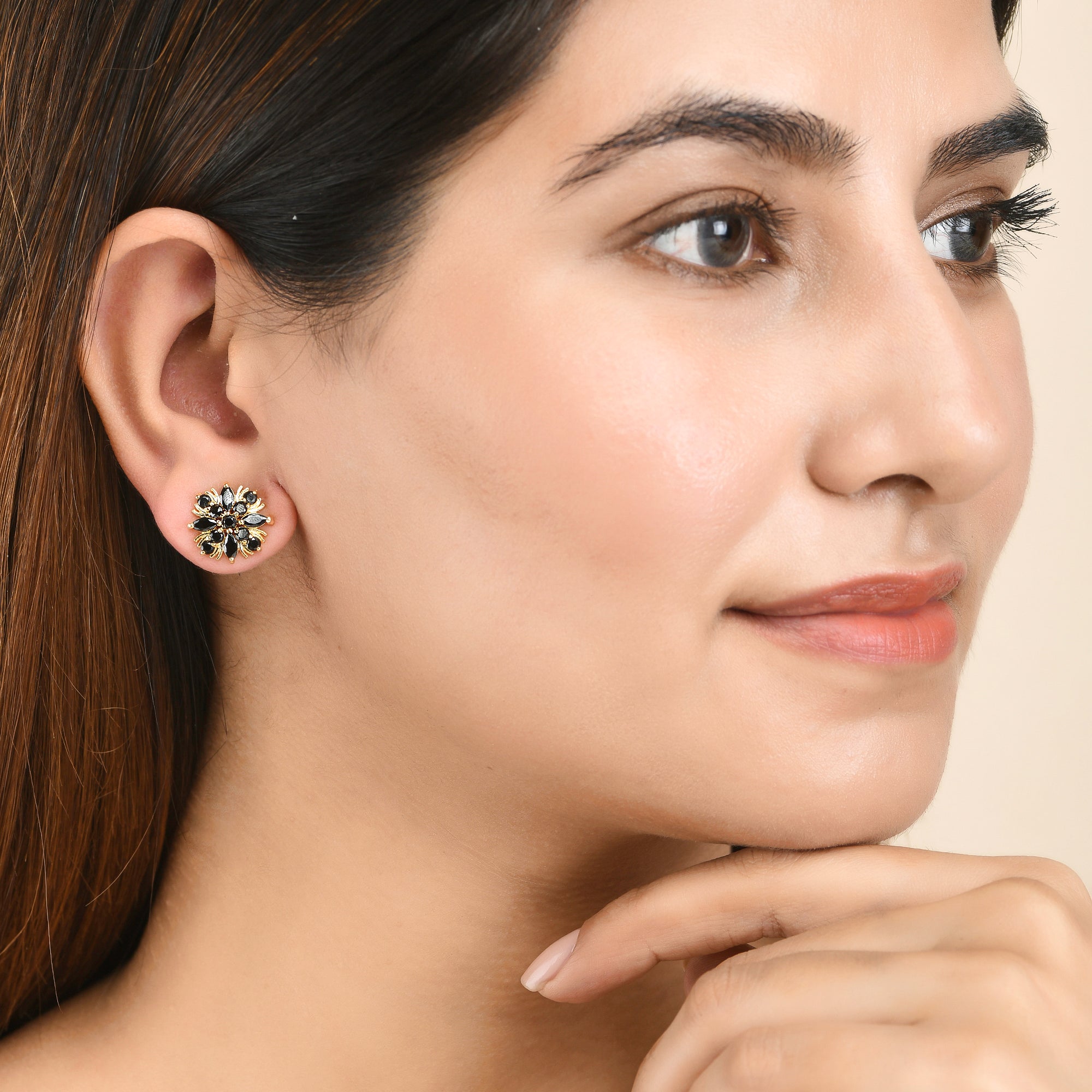 Tiny Heart Starburst Stud Earrings – Ornamental Things