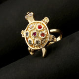 Kailasha Tortoise Gemstones Ring