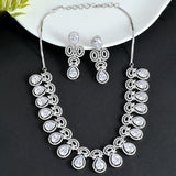 Sparkling Elegance Victorian Style Jewellery Set