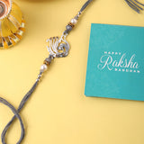Peacock Passion Rakhi With Roli Chaawal Pack