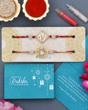 Exquisite and Colorful Kundan Rakhi by Voylla - Radiating Elegance and Tradition with a Thread of Love