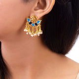 Khanak Jhumka Filigree Earrings