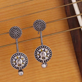 Taal Mridang Tabla Drop Earrings