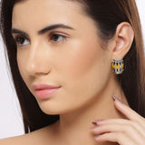 Taal Mridang Dholki Stud Earrings