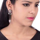 Mandana Tribal Inspired Drop Earrings