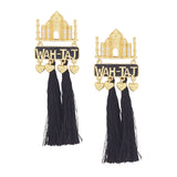 Truck Art Taj Mahal Earrings