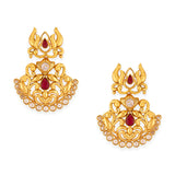 Utsav Red Stone Necklace Set