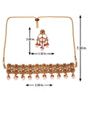 Lattice Design Traditional Necklace Set