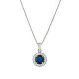 Sparkling Essentials Blue Round Cut CZ Box Set