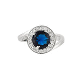 Sparkling Essentials Blue Round Cut CZ Box Set