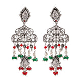 Abharan Lightly Embellished Filigree Earrings