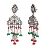 Abharan Lightly Embellished Filigree Earrings