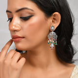 Abharan Lightly Embellished Filigree Earrings