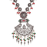 Abharan Heavily Embellished Opulent Jewellery Set