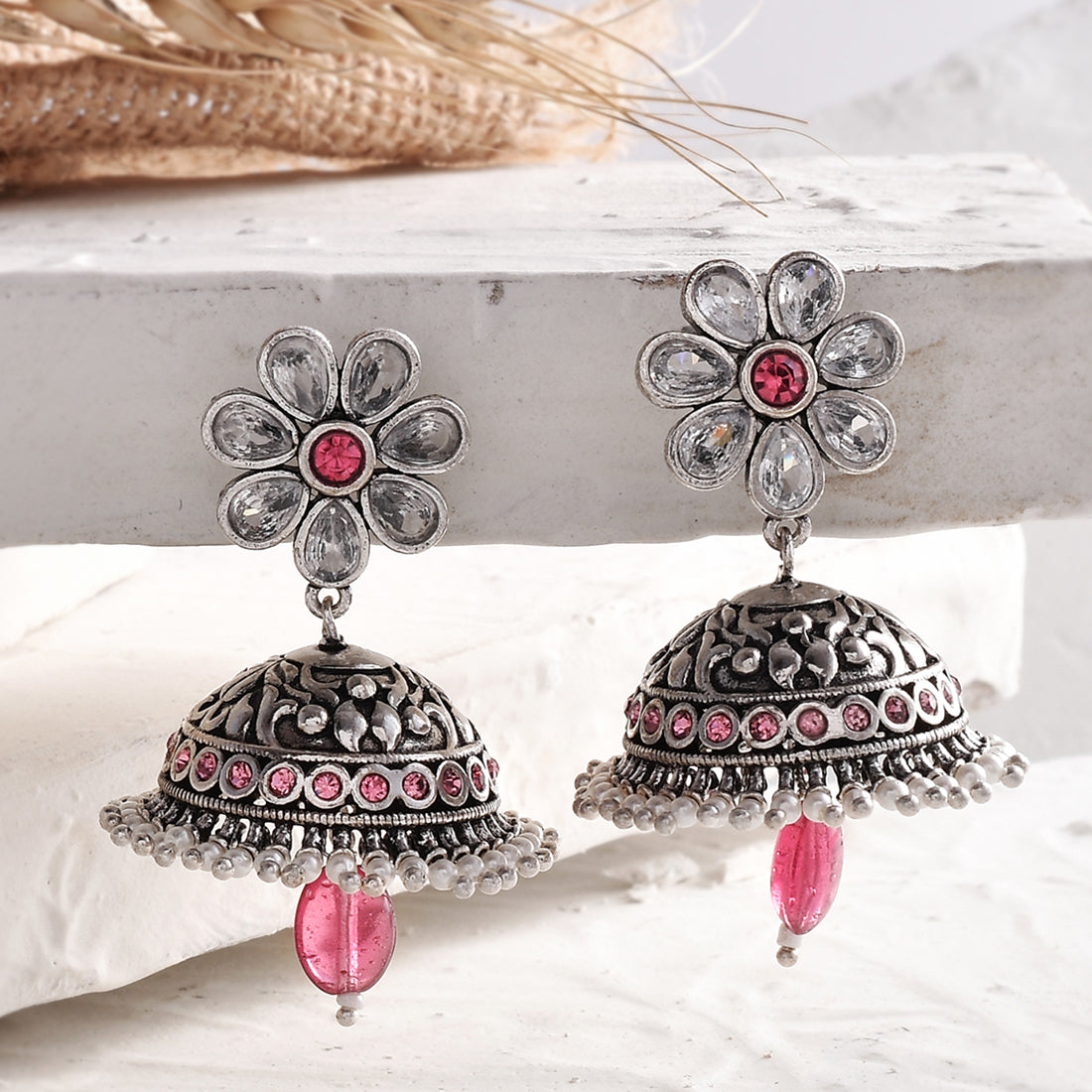 Flipkart.com - Buy Voylla Artificial Classic Embellished Crystal Alloy  Drops & Danglers Online at Best Prices in India