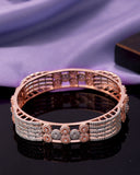 Classic Zircon Gems Adorned Bracelet